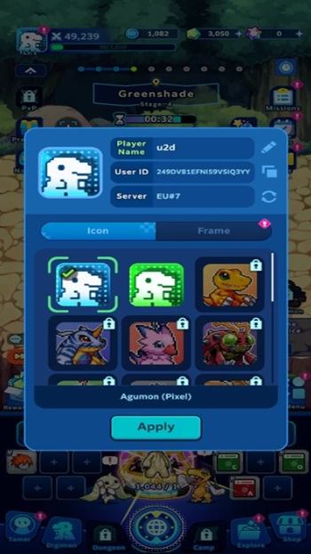digimon up mobile
